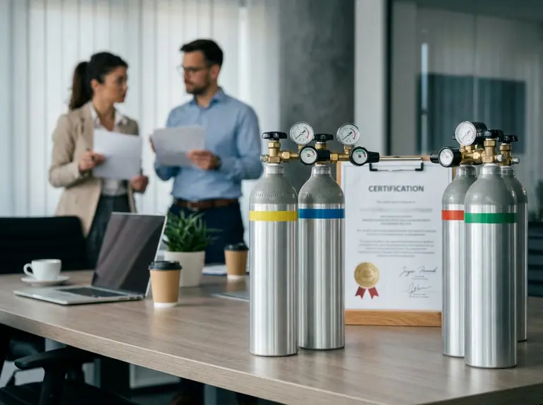 Сертификат на аргон